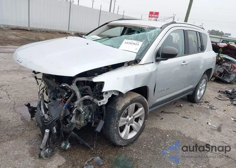 2012 Jeep Compass Sport from USA, damaged, VIN 1C4NJCBAXCD606123